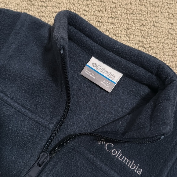 Columbia Baby Fleece Jacket, Navy, 6-12M - Picture 3 of 4
